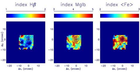 Эволюция центральных областей галактик