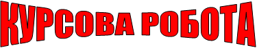 КУРСОВА РОБОТА